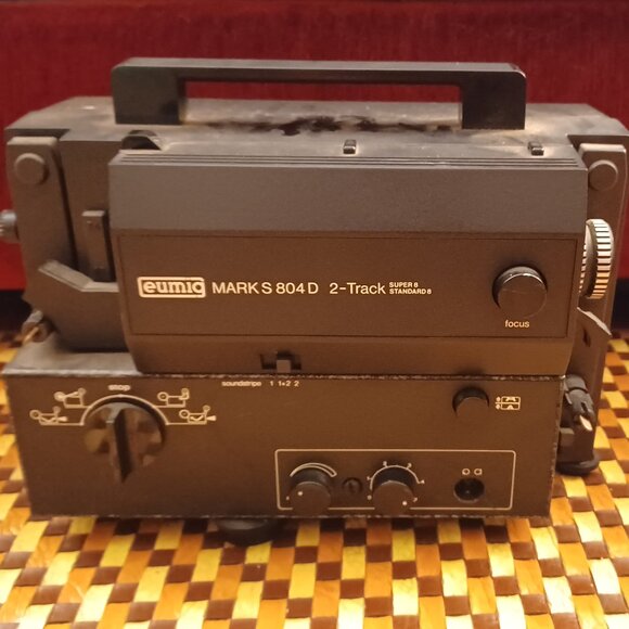 EUMIG, Mark S 804 D, 2-Track, Motion Picture Projector - Super 8, Standard 8